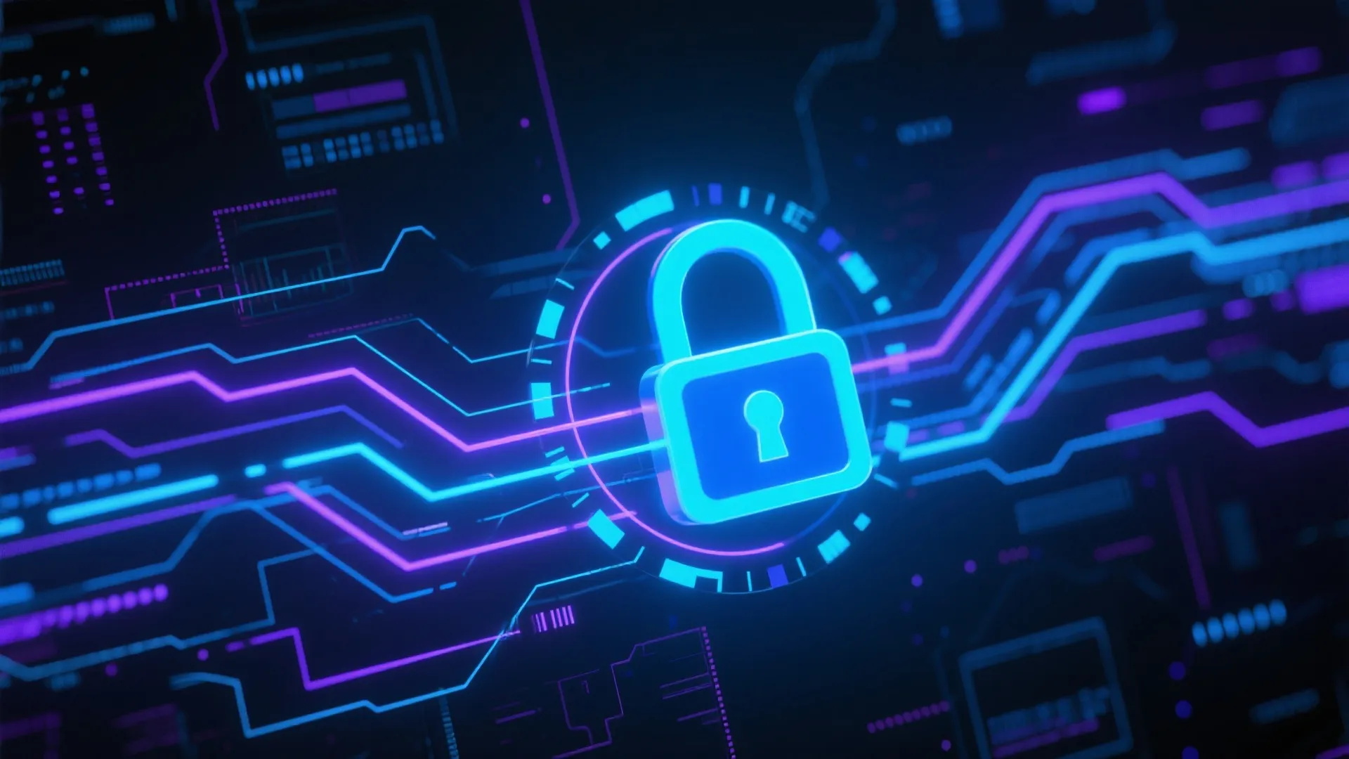 Secure Network Background